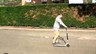 beginner scooter tricks [upl. by Nodnarg]