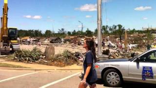 Tuscaloosa Tornado Damage On 15th Street  April 27th 2011 [upl. by Steffy]