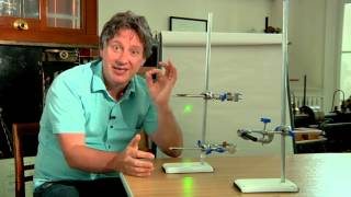 Demonstrating diffraction using laser light – for teachers [upl. by Llenrad278]