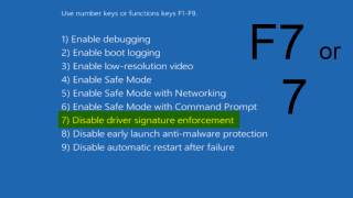 How To Disable Driver Signature Enforcement in Windows 10 [upl. by Yaya]