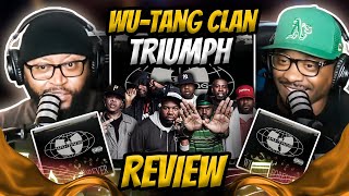 Wu Tang  Triumph VIDEO REVIEW wutang trending reaction [upl. by Nilesoj]