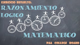 PAA 29  Razonamiento Logico Matematico Ejercicios Resueltos [upl. by Rhyner]