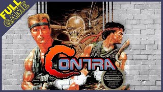 Contra Longplay NES  Walkthrough [upl. by Nakre]