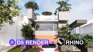 Beginner Architects MUST Learn D5 to Rhino Render Workflow [upl. by Ransom]