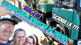 Scania LK 111Viagem de Indaiatuba SP a Aparecida do Taboado MS c pitstop em Araraquarae SJRP😁 [upl. by Simson894]