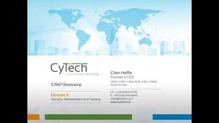 CISSP Bootcamp  Session 19  Domain 6  Security Assessment and Testing Vulnerability Assessment [upl. by Nnahs386]