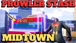 Spiderman 2 Prowler Stash Midtown Braxton Score [upl. by Karel365]