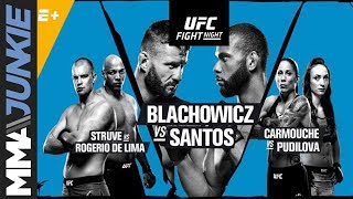 UFC Prague Fight Breakdown Jan Blachowicz vs Thiago Santos [upl. by Kaye]