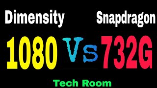 Dimensity 1080 Vs Snapdragon 732G  Snapdragon 732G Vs Dimensity 1080  D1080 Vs 732G [upl. by Atirres]