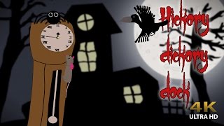 Hickory Dickory Dock Halloween Song  Dino Kids Songs [upl. by Gerkman]