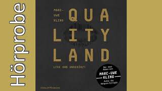 MarcUwe Kling  QualityLand dunkle Edition Hörprobe [upl. by Leynwad134]