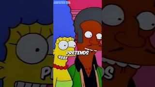 What Happens When Apu Pretends To Be With Marge thesimpsons [upl. by Nedle]