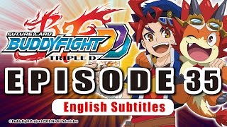 SubEpisode 35 Future Card Buddyfight Triple D Animation [upl. by Ainatnas]