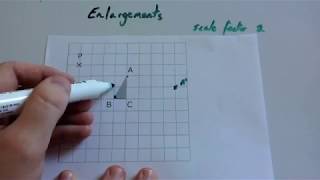 Enlargements  Corbettmaths [upl. by Yrehcaz]