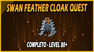 TIBIA  SWAM FEATHER CLOAK QUEST COMPLETA  SWAM FEATHER CLOAK [upl. by Wivinah]