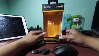 Budget A4Tech Retractable Laptop Padless Mouse  35000 [upl. by Hendon219]