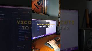 VSCode Shortcuts to code faster vscode coding [upl. by Annaej]