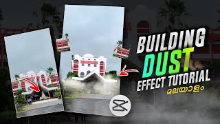 BUILDING GROWING DUST EFFECT TUTORIAL  BUILDING DUST EFFECT TUTORIAL  AI REELS VIDEO EDITING 🏰💨 [upl. by Lebbie]