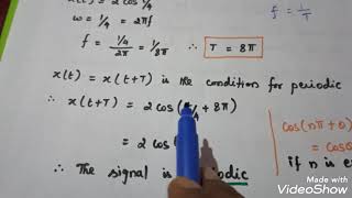 Periodic and Non periodic signals Part 2 CT Signal Tamil [upl. by Ahsital206]