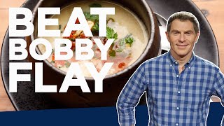 Bobby Flay Makes Chawanmushi  Beat Bobby Flay  Food Network [upl. by Aneel]