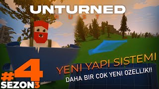 UNTURNED YENİ YAPI YAPMA SİSTEMİ  ARAÇ PARÇAMALA SİSTEMİ UNTURNED RUST 3SEZON 4 BÖLÜM [upl. by Tann333]