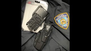 NYPD authorized the safariland3621 low ride UBL amp QLS for officers [upl. by Davison]