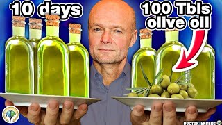 I Ate 100 TBSP of OLIVE OIL In 10 Days Here Is What Happened To My BLOOD [upl. by Batruk]