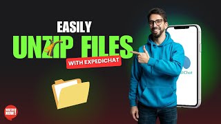 Unzip Files in Seconds with ExpediChats FREE Zip Extractor [upl. by Hepsoj]