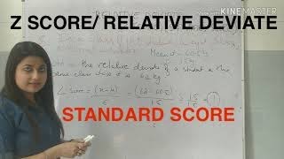 Z score Relative deviateStandard score PSMfmge neetpgCommunity Medicine tutorials [upl. by Samuel]