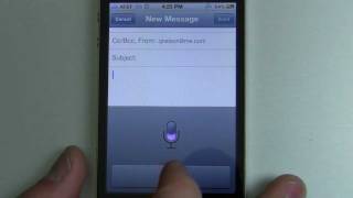 Improve Siri Dictation on iPhone 4S  10 Tricks to Better Voice Typing [upl. by Adlei]