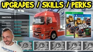 Upgrades Perks and Skills  Truck Driver PS4Xbox One [upl. by Olympie]