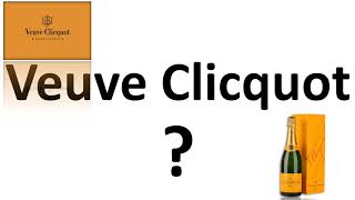 How to say Veuve Clicquot CORRECTLY French Champagne Pronunciation [upl. by Jerry]