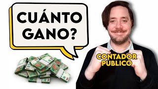 CUANTO GANA un CONTADOR PUBLICO en ARGENTINA [upl. by Einwat38]