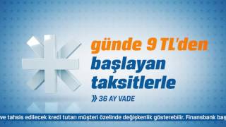 Finansbanktan Bayram Kredisi [upl. by Gilberta]