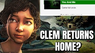 The Walking DeadSeason 4 Episode 4 quotTake us Backquot  Clementine Returning HOME  The Final Season [upl. by Janean754]