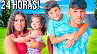 MI NOVIO Y YO SOMOS PADRES POR 24 HORAS me trolean [upl. by Idden]