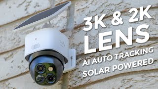 eufy SoloCam S340 Outdoor Security Camera  Dual Lens  AI Tracking  All Year Power [upl. by Woolcott]