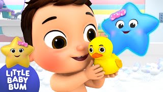 Baby Maxs Colorful Bath ⭐Baby Max Splashy Time LittleBabyBum  Nursery Rhymes for Babies  LBB [upl. by Aicilaf]