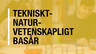 Tekniskt Naturvetenskapligt Basår [upl. by Attenod]