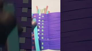 Lets make a weaving mat with colourful paper [upl. by Comyns863]