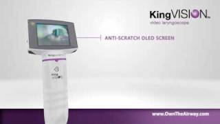 Video Laryngoscopes  King Vision [upl. by Cirle399]