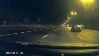 Getting Caught by variable speed camera at 60mph on M1  Camera Flashes you from the back [upl. by Jerrold6]