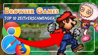 10 kostenlose Browser Games  Ohne Download oder Login [upl. by Enelyahs]