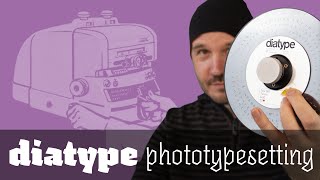 Phototypesetting with the Berthold ‹diatype› [upl. by Tuesday]