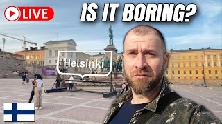 Helsinkis Longest Street Mannerheimintie Walk Live Trapped in Finland [upl. by Jacobsohn625]