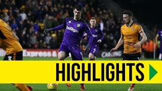 HIGHLIGHTS Wolves 22 Norwich City [upl. by Ailliw]