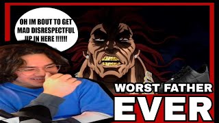 THE MOST DISRESPECTFUL MOMENTS IN ANIME HISTORY 2 THE YUJIRO HANMA SPECIAL  Cj Dachamp [upl. by Arlinda519]