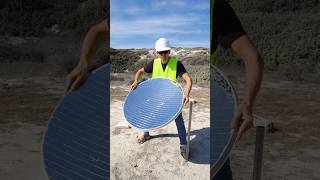 Melting Everything with a Solar Concentrator Experiment Science experiment [upl. by Ative826]