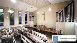 NAK Apostel Gottesdienst heute live aus der Gemeinde Hildesheim [upl. by Brennen]