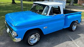 Test Drive 1965 C10 SWB Stepside SOLD 24900 Maple Motors 2328 [upl. by Row]